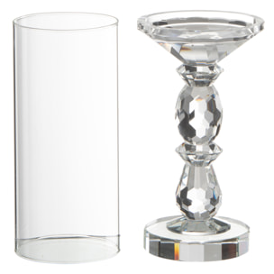 J-Line bougeoir Marie - crystal - transparent - large