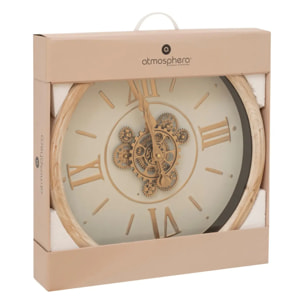 Horloge "Sonika" beige D49,5cm