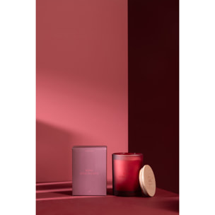 J-Line bougie parfumée Accords Essentiels - Rose Séduisante - rouge - 38H