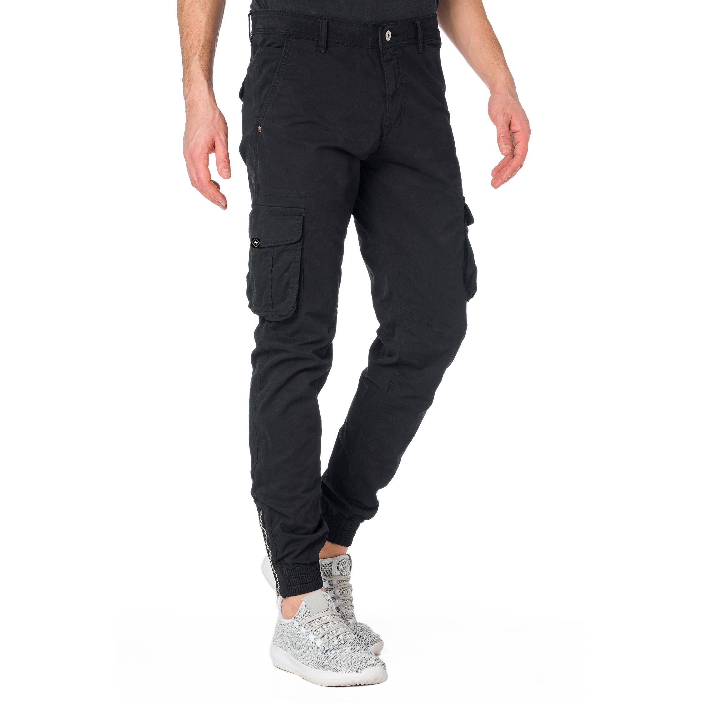 Pantalón Cargo Hot Buttered Samui color negro