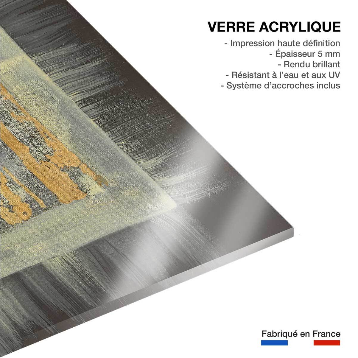 Tableau Carré magique doré Tableau plexiglas