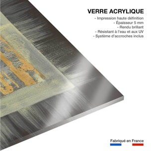 Tableau Carré magique doré Tableau plexiglas