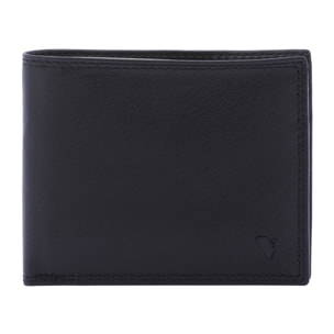 Portafoglio  da uomo In Vera pelle Made in Italy 9,5x12x3 cm