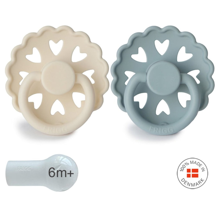 Frigg Pack 2 Chupetes Block Silicona Fairytale