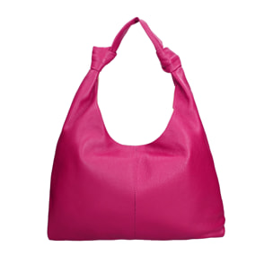 Borsa a spalla da donna Made in Italy - Modello Iduna Lux - 100% pelle - 41.0 x 28.0 x 3.0 cm