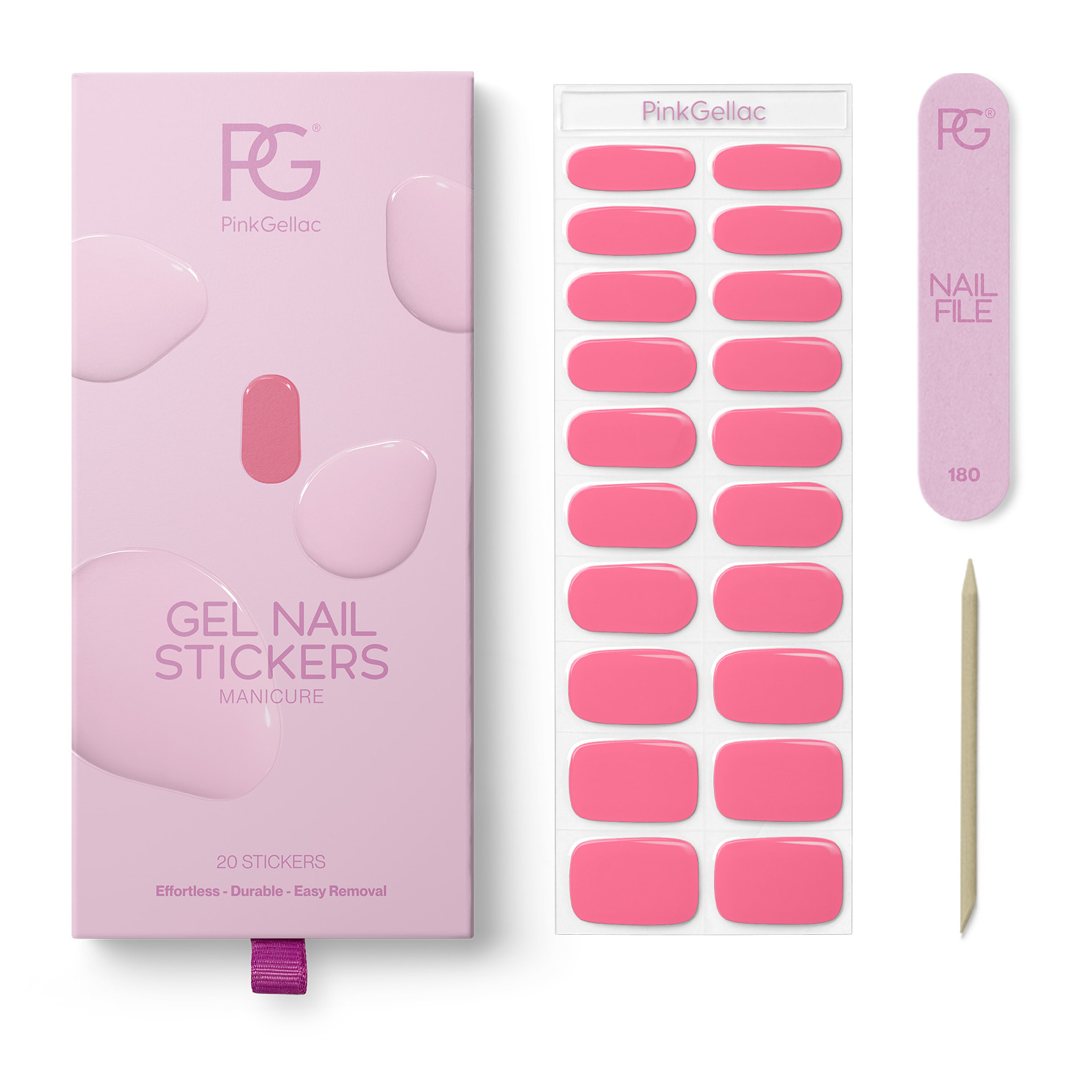 Stickers gel - 0005 Coral Charm