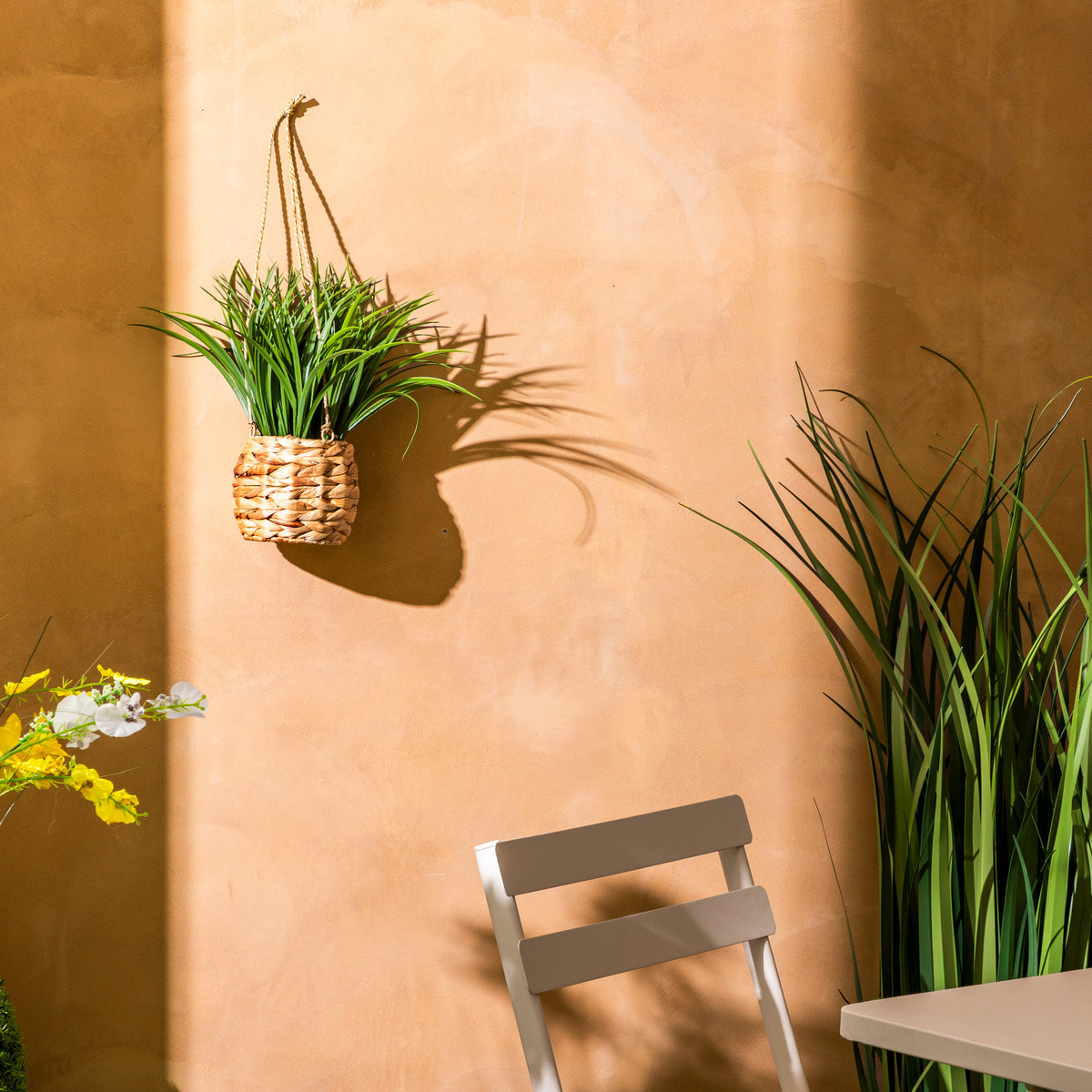 Plante artificielle suspendue "Moda" H27cm