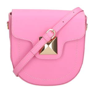 Borsa a tracolla da donna - Modello Calista - Vera pelle - 19.0 x 20.0 x 7.0 cm