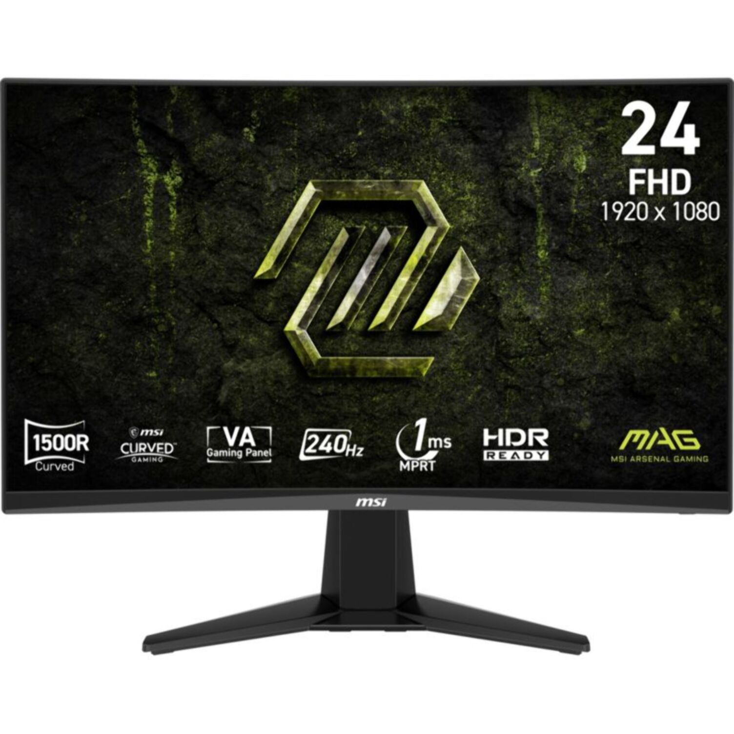 Ecran PC Gamer MSI MAG 245C 24" VA Full HD 240 Hz HDR 2x HDMI 2.1