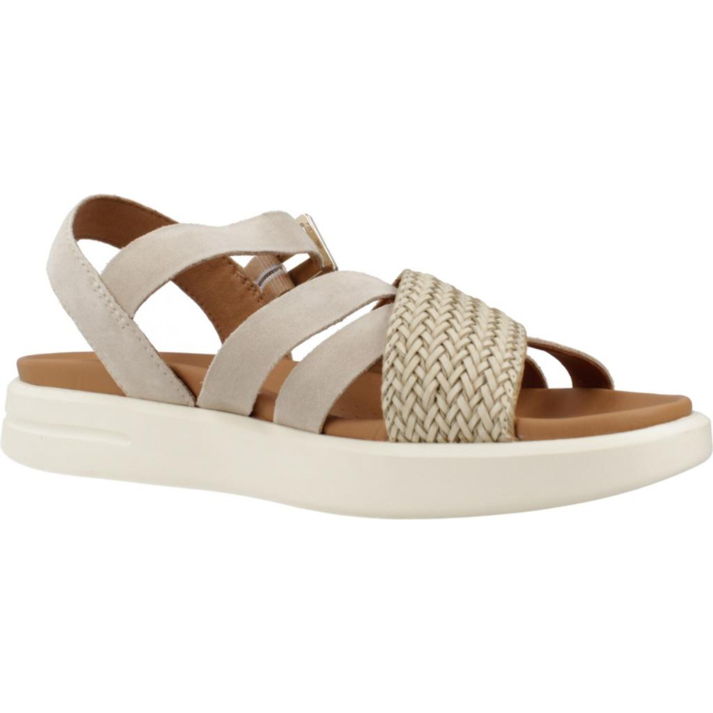 Sandalias Mujer de la marca GEOX  modelo D XAND 2S MARRON CLARO