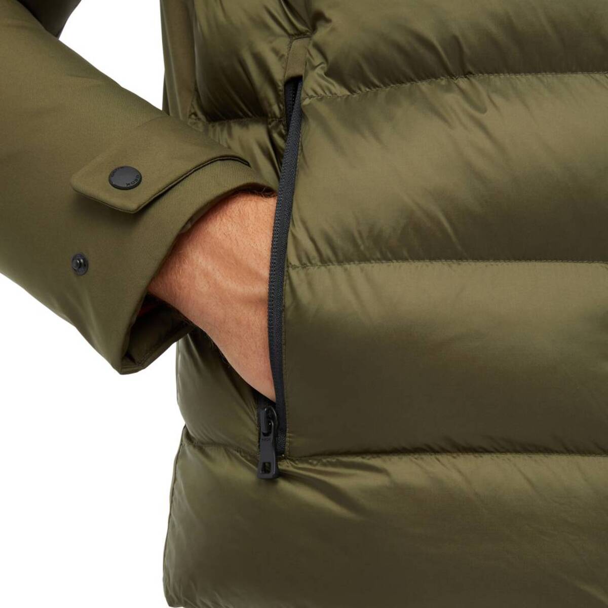 Chaquetas Hombre de la marca GEOX  modelo M SAPIENZA HOOD JKT VERDE