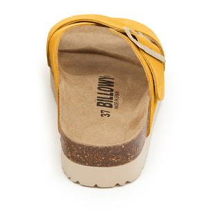 SANDALO CON ZEPPA BILLOWY GIALLO