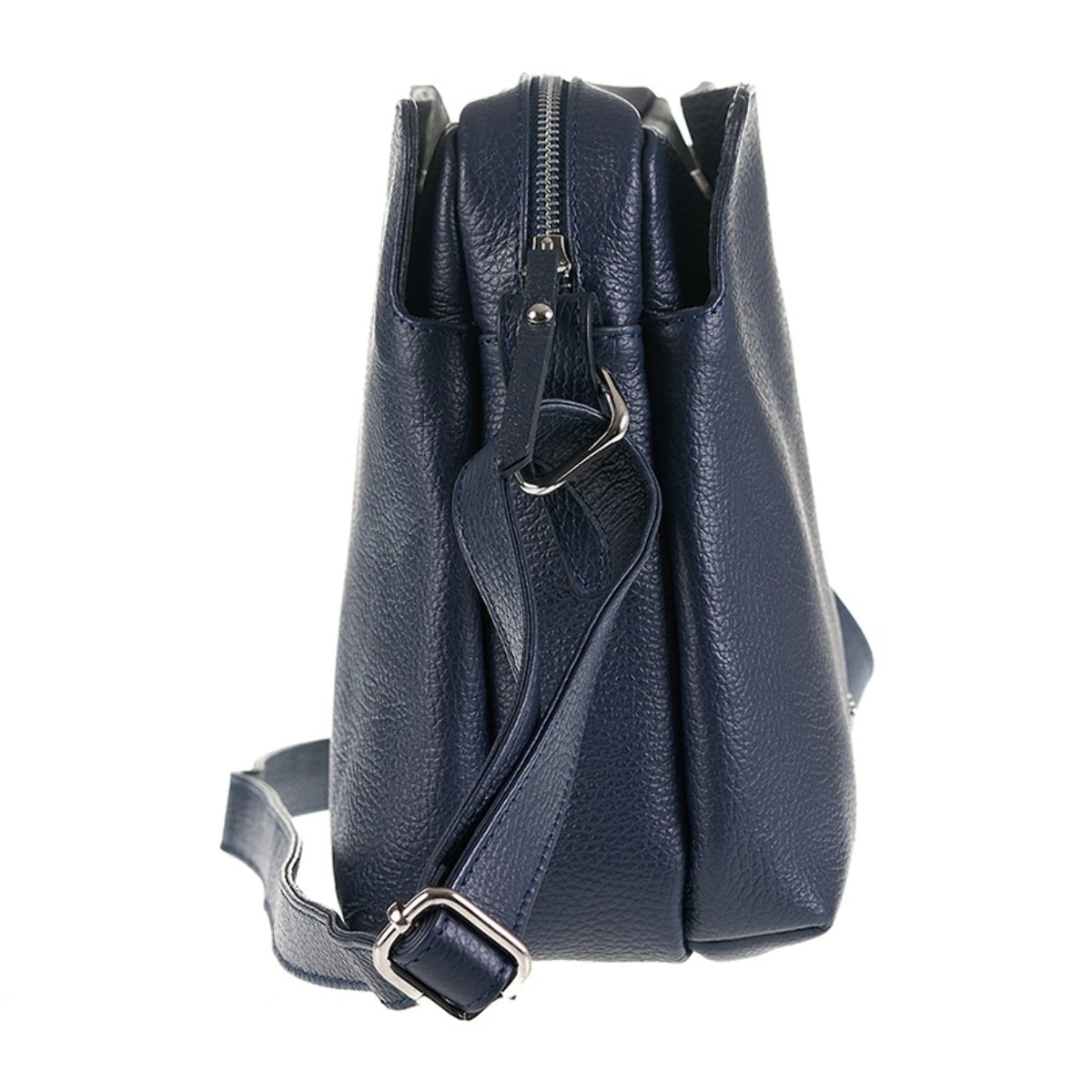 Borsa a tracolla da donna Made in Italy - Modello Aralia Lux - 100% pelle - 30.0 x 23.0 x 13.0 cm