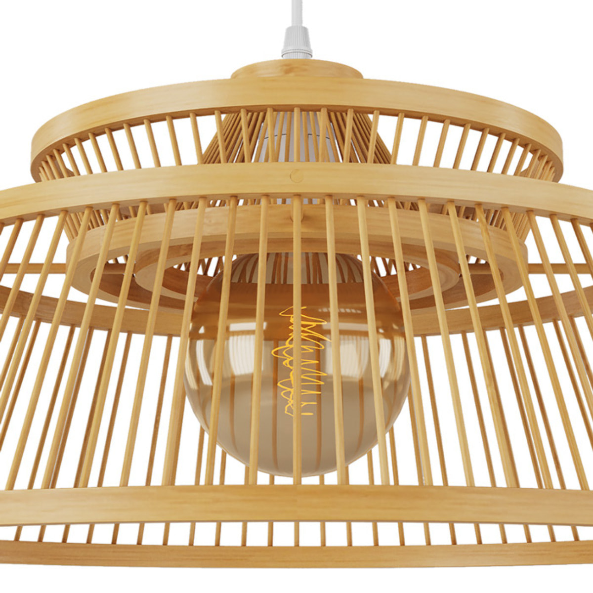 Suspension en bambou naturel D36 cm - Tahaa