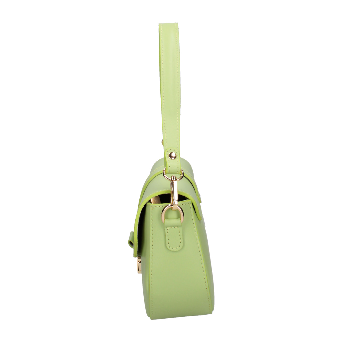 Borsa a spalla da donna In Vera pelle Made in Italy 27x15x7 cm