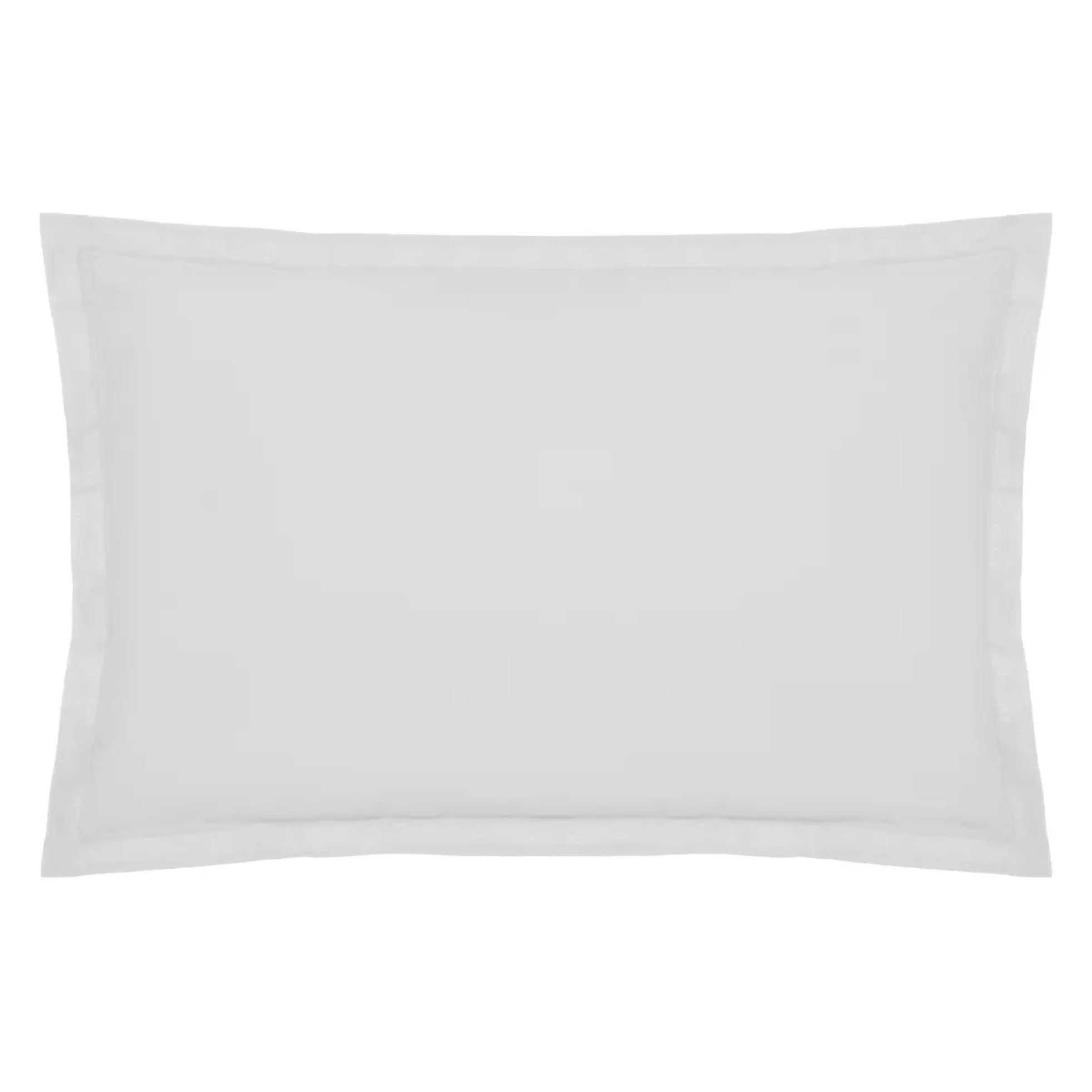 Taie d'oreiller "Carina" coton blanc 50x70cm