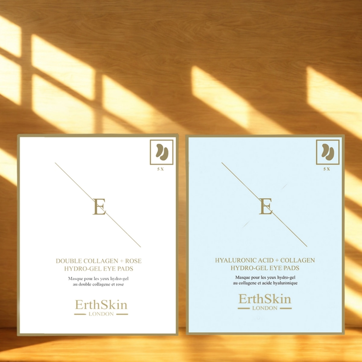 ÁCIDO HIALURÓNICO + HIDROGEL DE COLÁGENO 5 X 2 + DOBLE COLÁGENO + HIDROGEL DE ROSA 5 X 2