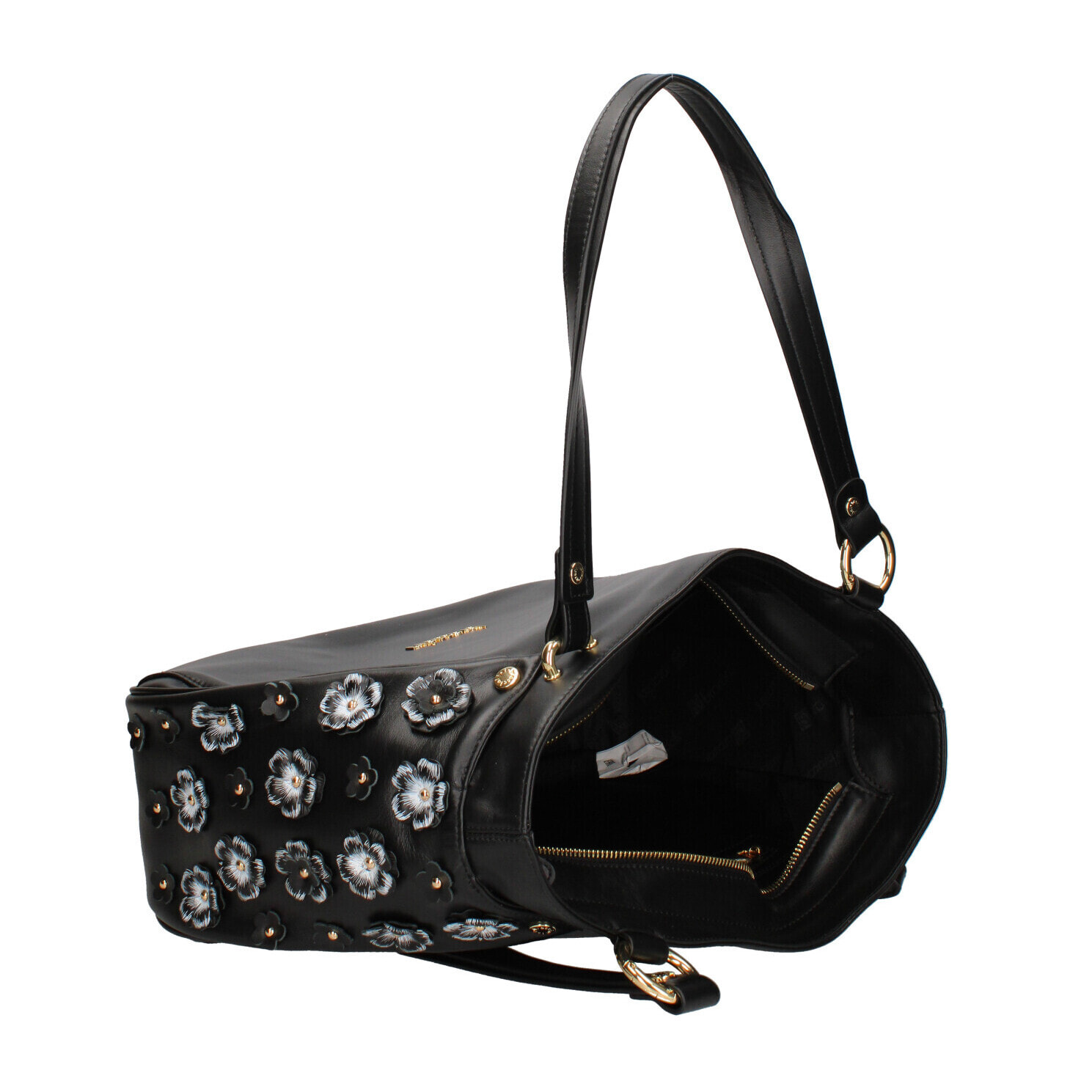 Borsa a spalla  da donna In Vera pelle Made in Italy 36x28x10 cm