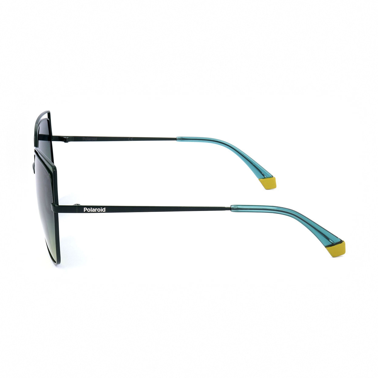 Polaroid - lunettes soleil - noir - Couleur des verres : vert - indice solaire : cat. 3