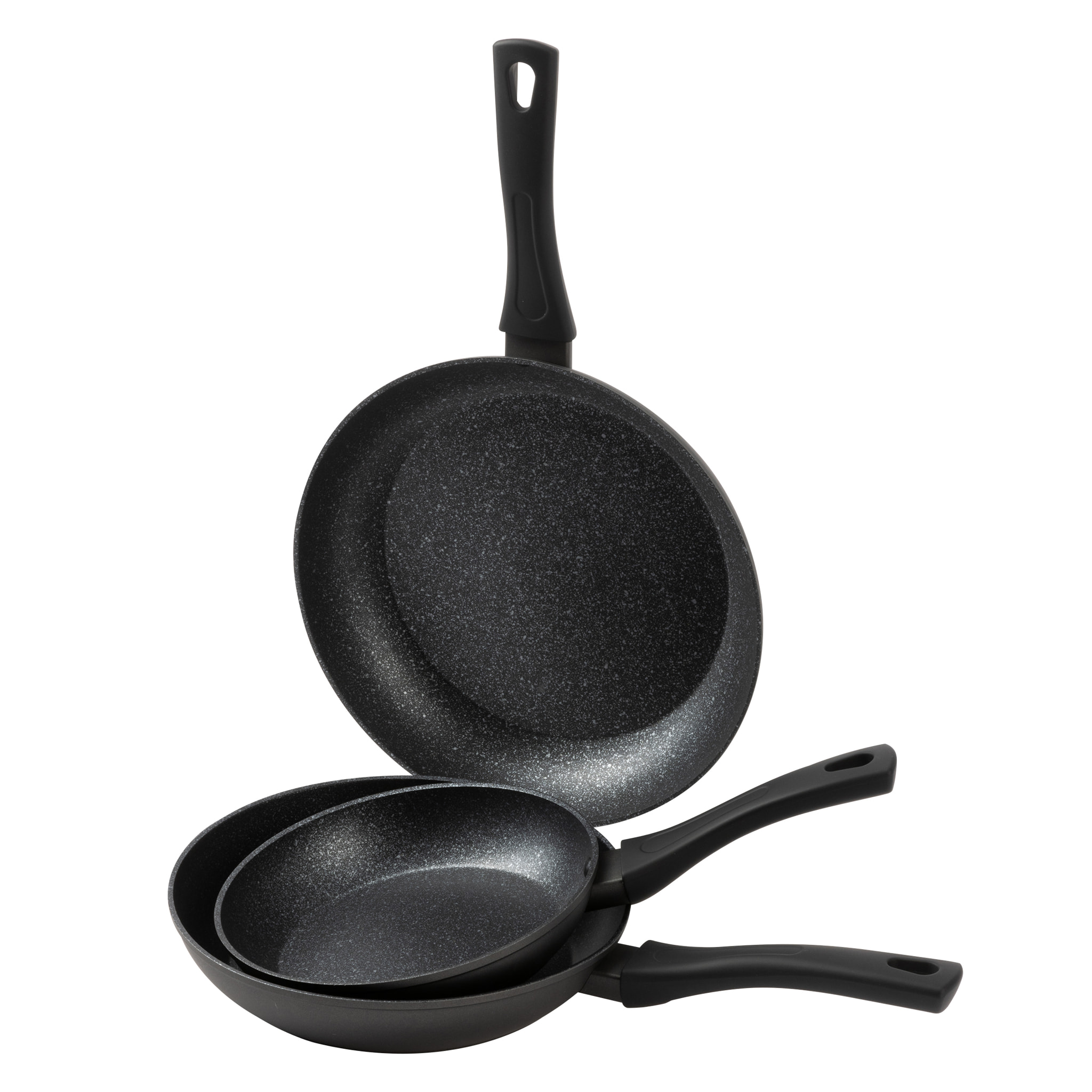 Set de 3 Sartenes en Aluminio forjado Ø20Ø24Ø28cm WILLOW San Ignacio