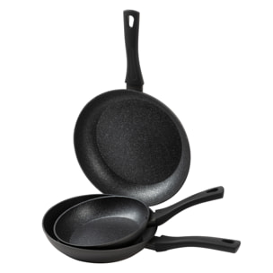 Set de 3 Sartenes en Aluminio forjado Ø20Ø24Ø28cm WILLOW San Ignacio