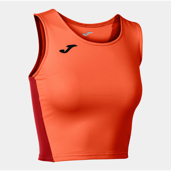 JOMA top donna arancio fluo