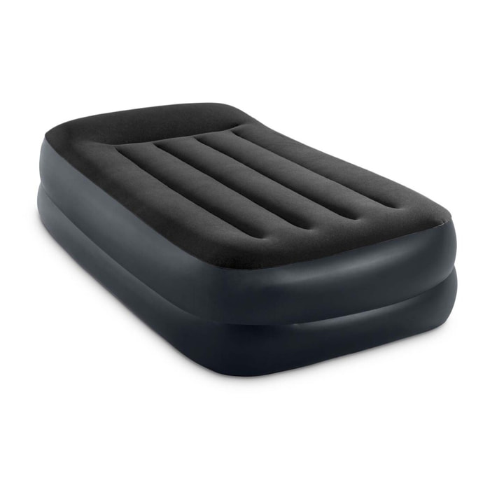 Intex Materasso Gonfiabile Dura-Beam Pillow Rest Raised Autogonfiante Singolo, 99x191x42 cm