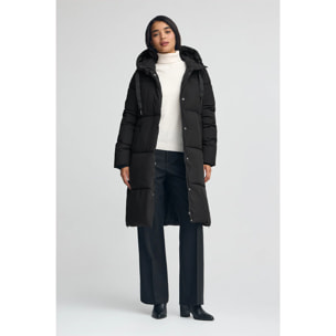 Chaqueta Anne negra con logo Polo Club