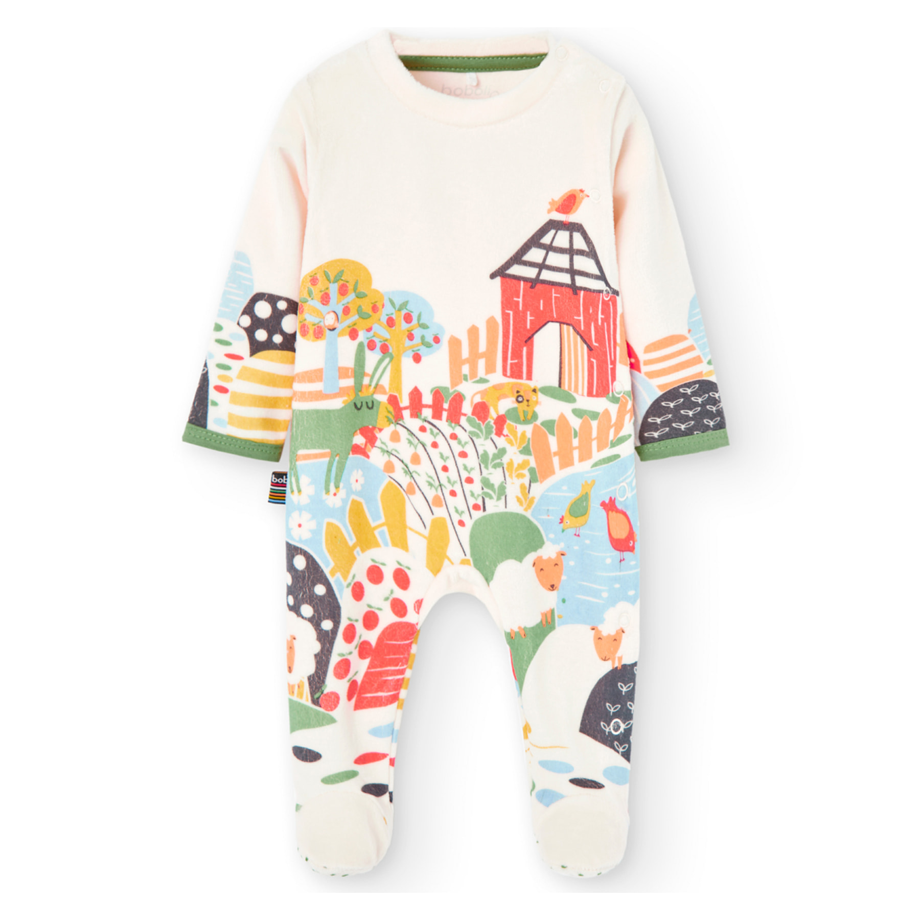 Pelele terciopelo de bebé -BCI