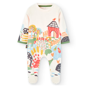 Pelele terciopelo de bebé -BCI