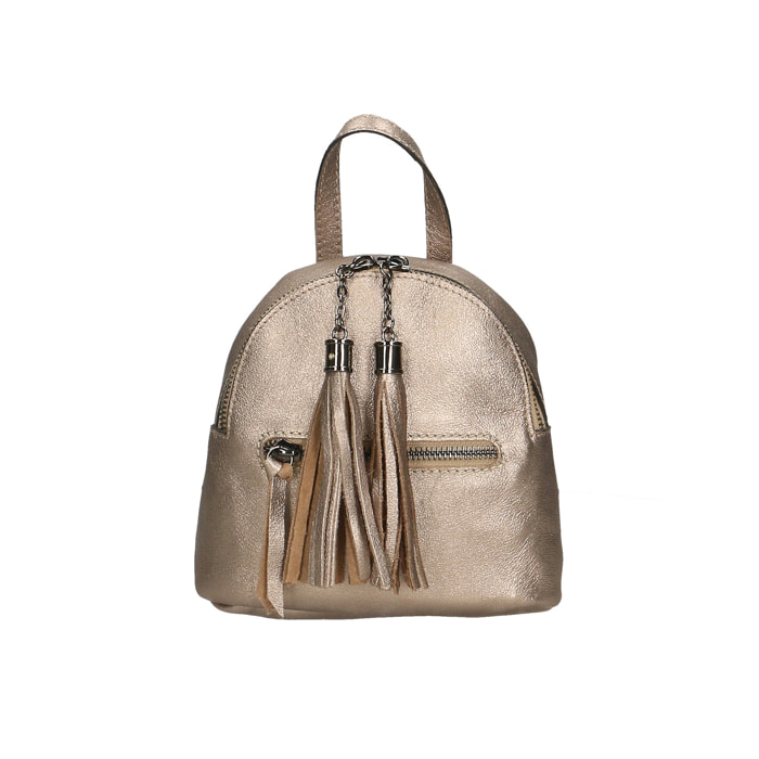 Zaino da Donna Morgana in Vera Pelle Made in Italy 16x17x5 cm