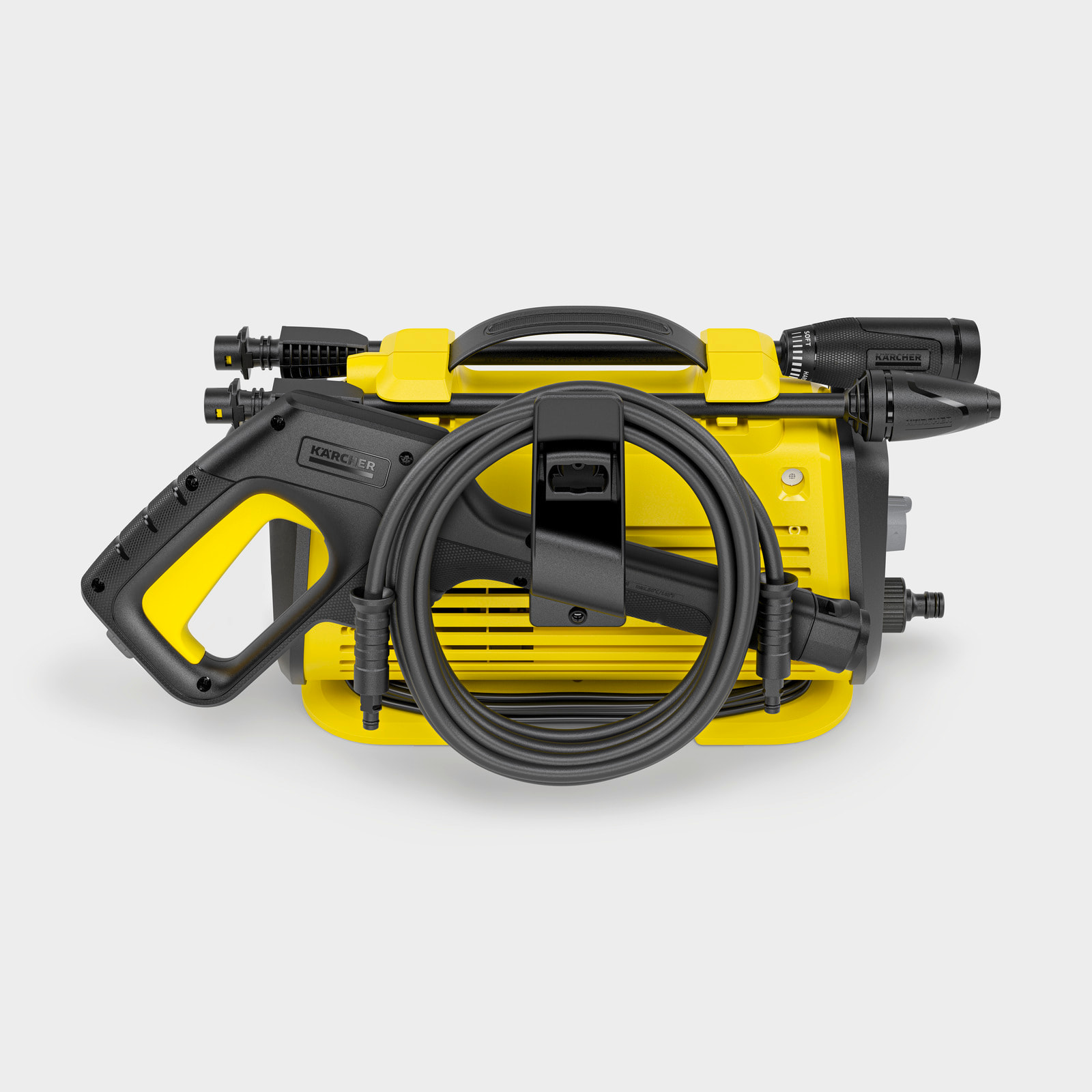 Nettoyeur haute pression Karcher K 3 Horizontal Plus Home - Pression 120 bar- Débit 380 l/h- Kit Home inclus