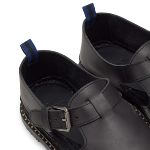 Cangrejera Fito plana en napa con hebilla