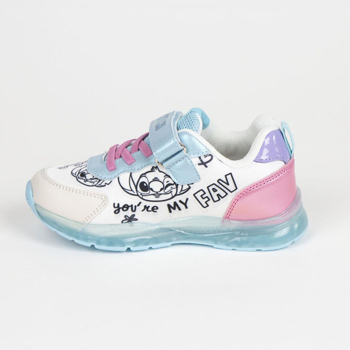 Deportiva Suela Tpr Con Luces Stitch