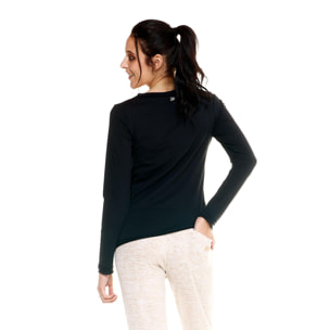 T-shirt Leone donna con maniche lunghe Leisure