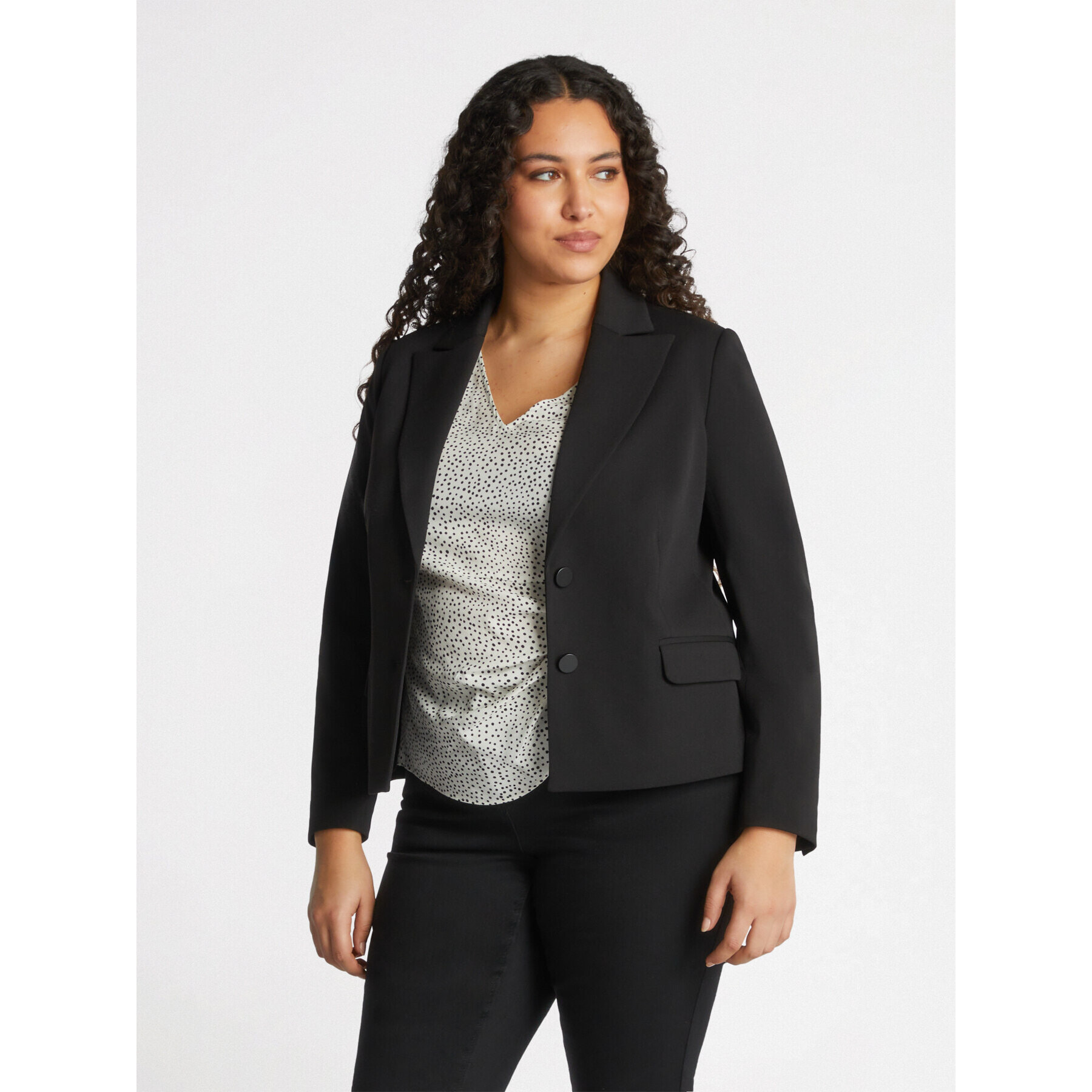 Fiorella Rubino - Eleganter Blazer - Negro