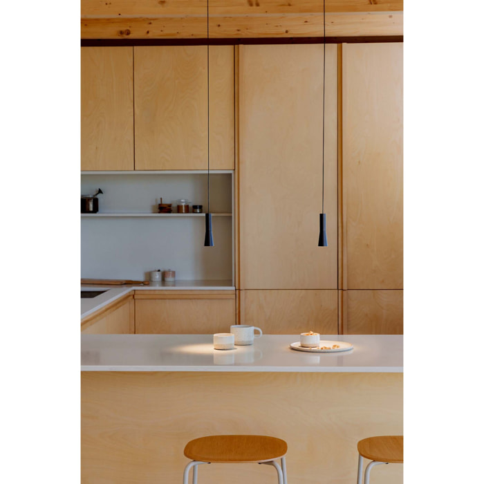 NINA Lampe suspension noire