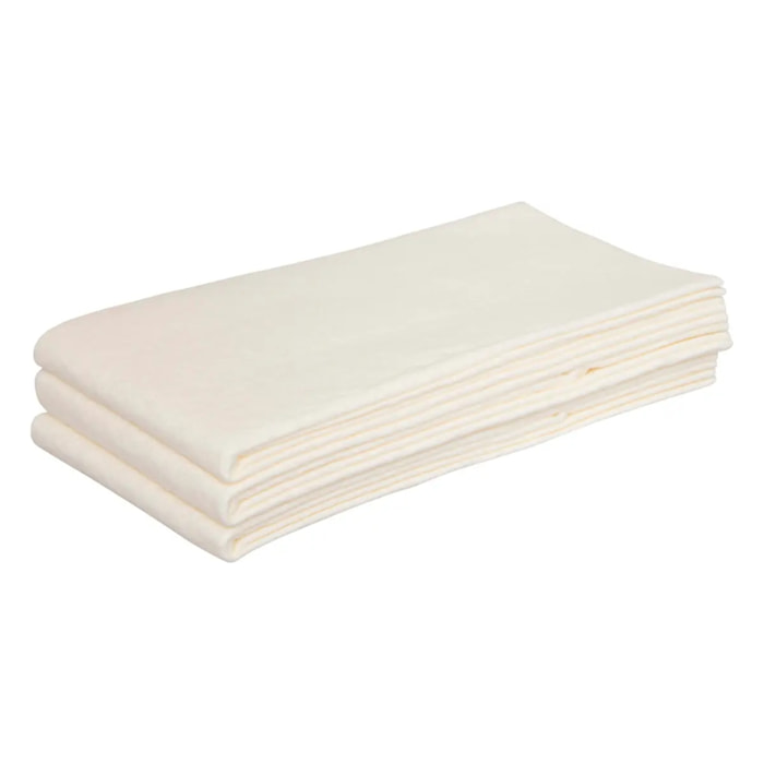 Lot de 3 chiffons d'application