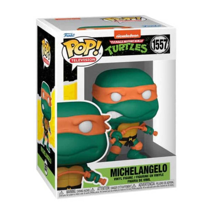 Tartarughe Ninja Pop! Television Figure in Vinile Michelangelo 9 Cm Funko