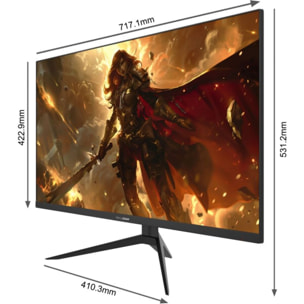 Ecran PC Gamer SKILLKORP M32 32" incurvé VA 2K 180 Hz HDR HDMI 2.1