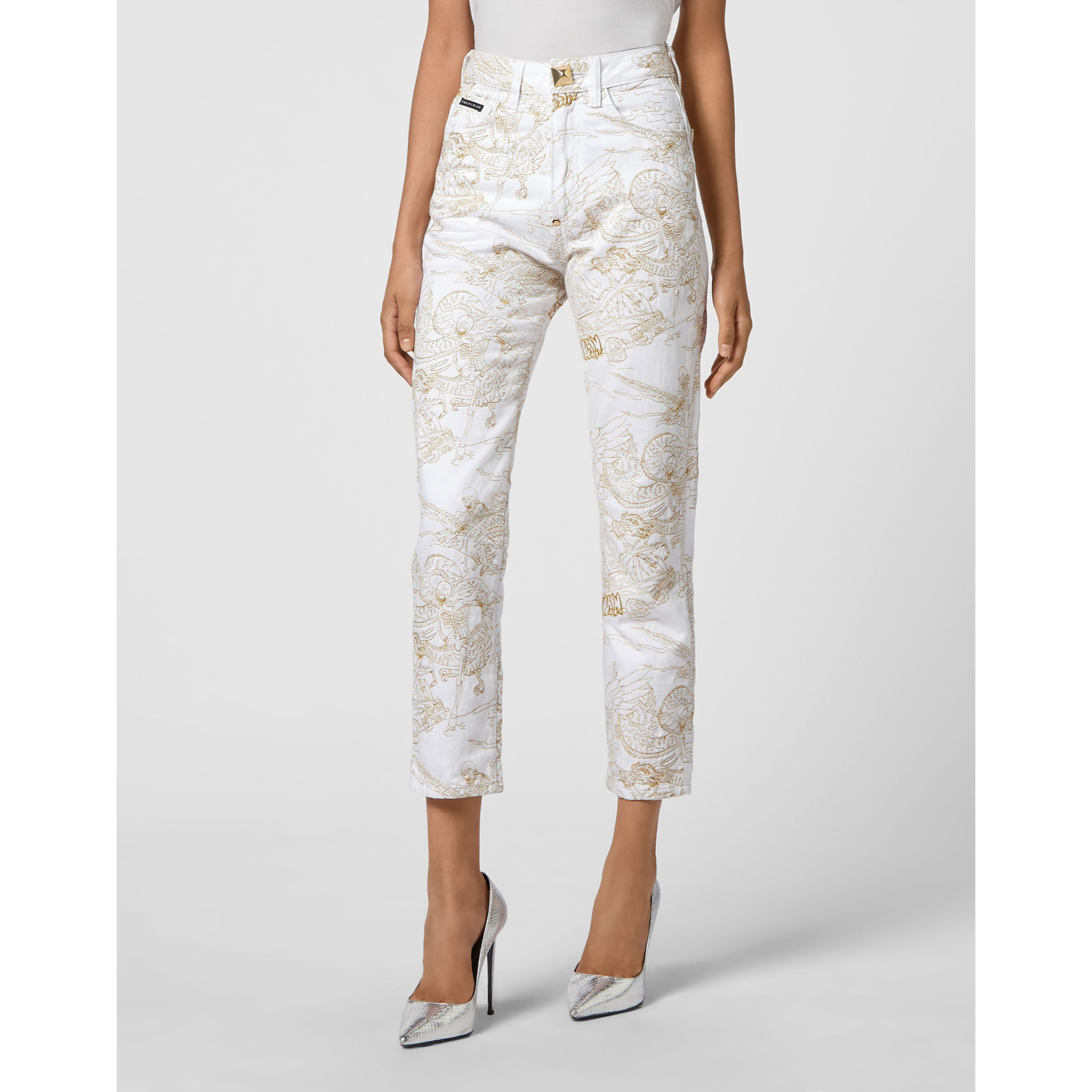 PHILIPP PLEIN Jeans Boyfriend Fit TATTOO