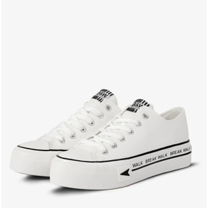Zapatillas Bajas en Blanco