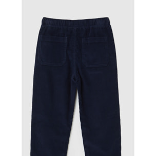 Pantalone jogger in velluto