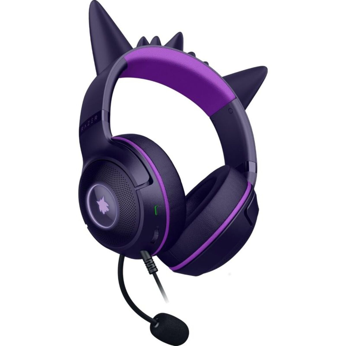 Casque gamer RAZER KRAKEN KITTY V2 ÉDITION POKÉMON GENGAR