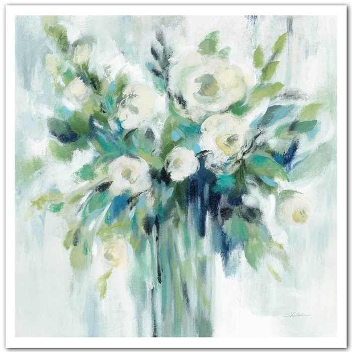 Affiche Aquarelle bouquet vert Affiche seule
