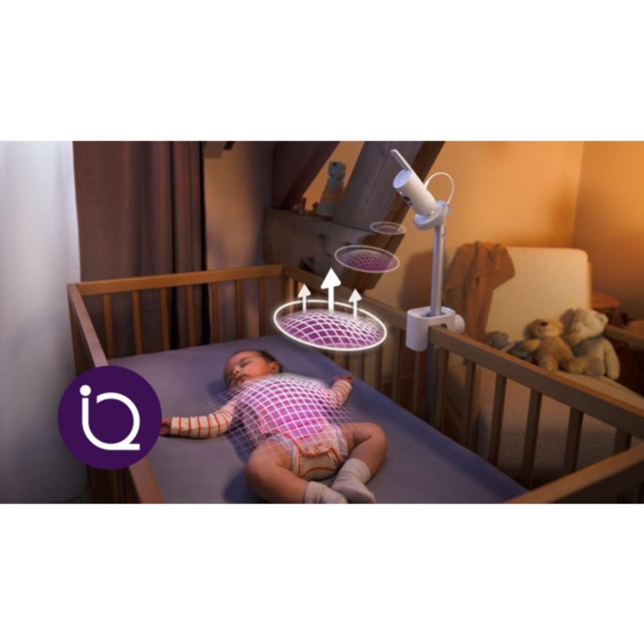 Babyphone PHILIPS AVENT Premium Connecté SCD971/26