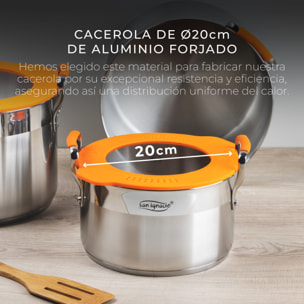Olla con tapa colección compact San Ignacio