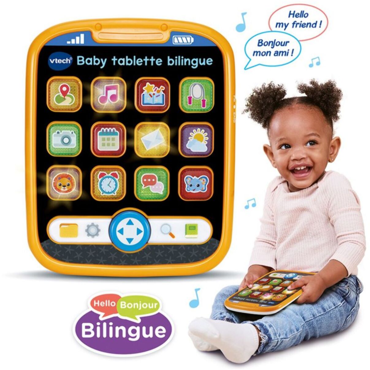 Jeu éducatif VTECH Baby tablette bilingue