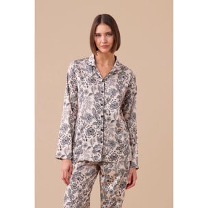Pigiama donna in raso articolo poule. Noidinotte