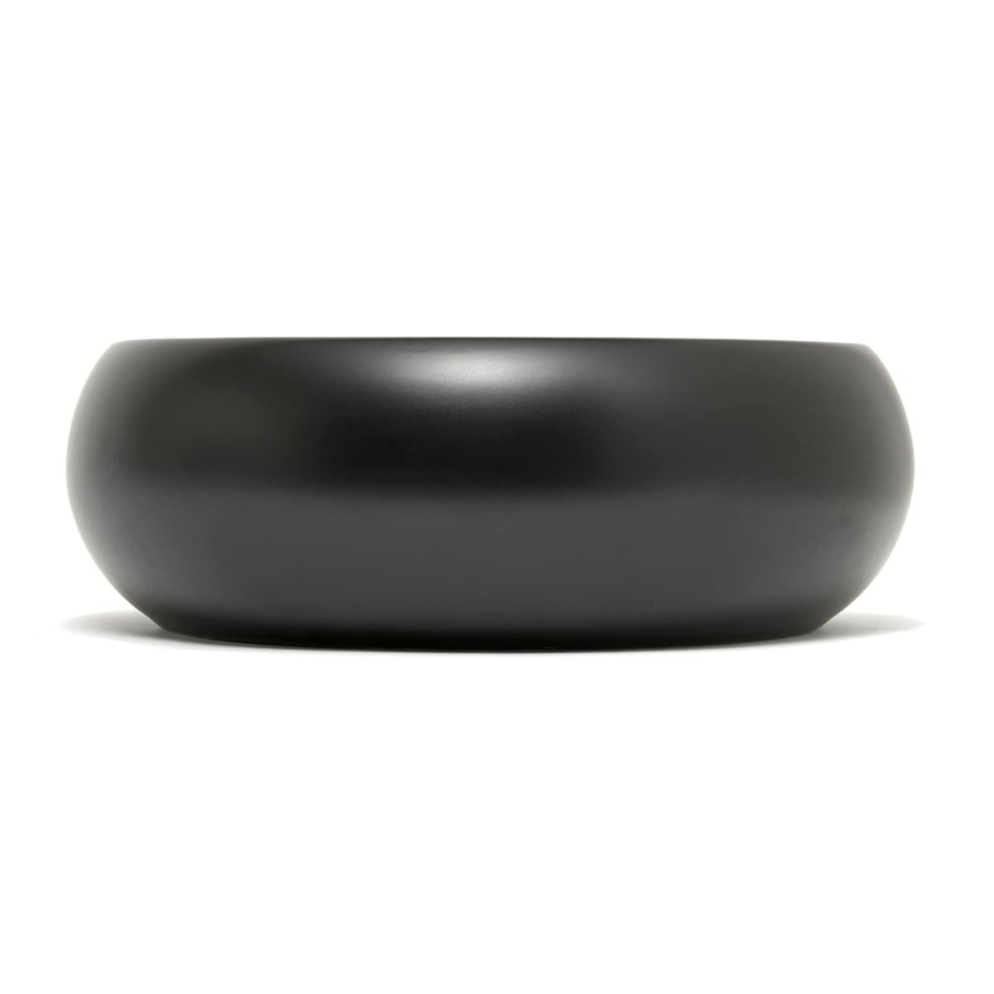 Feel Design lavabo à poser 36x36 cm noir mat sans trop-plein, qualité SAT, (SATUMFEEL3636BKM)